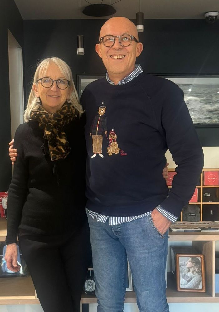 Cornelia Carera e Roberto Vigoni nel loro ‘Numero Uno’