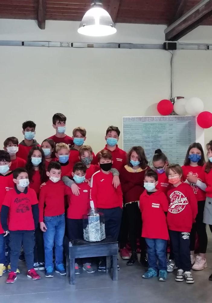 La Pro loco Junior di Vigone alla diretta Facebook della Lotteria di San Nicola