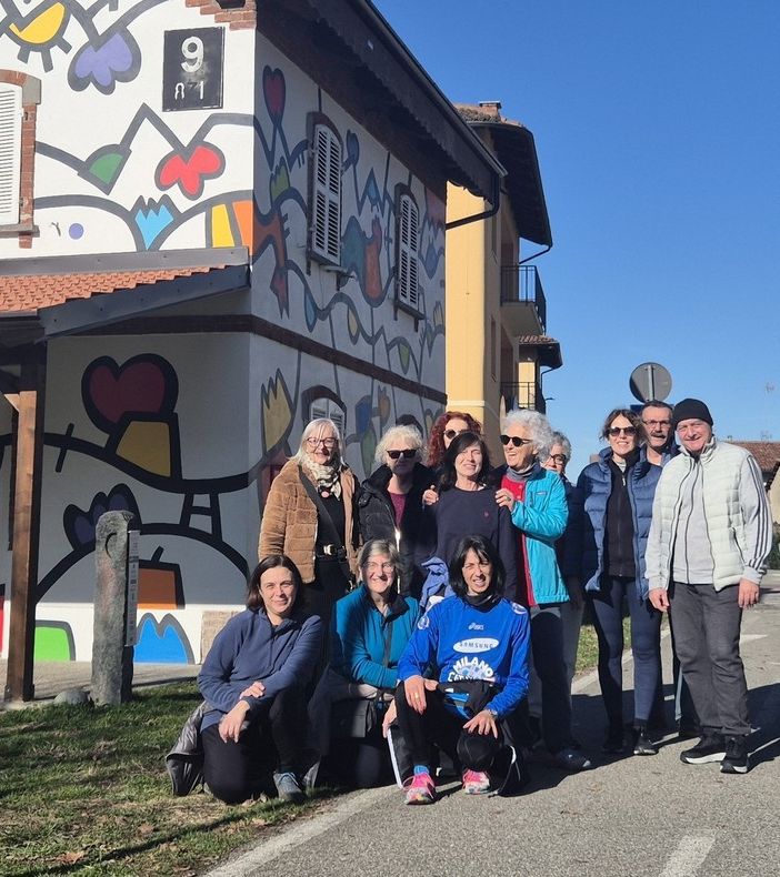 Il primo gruppo di cammino di 5000 passi