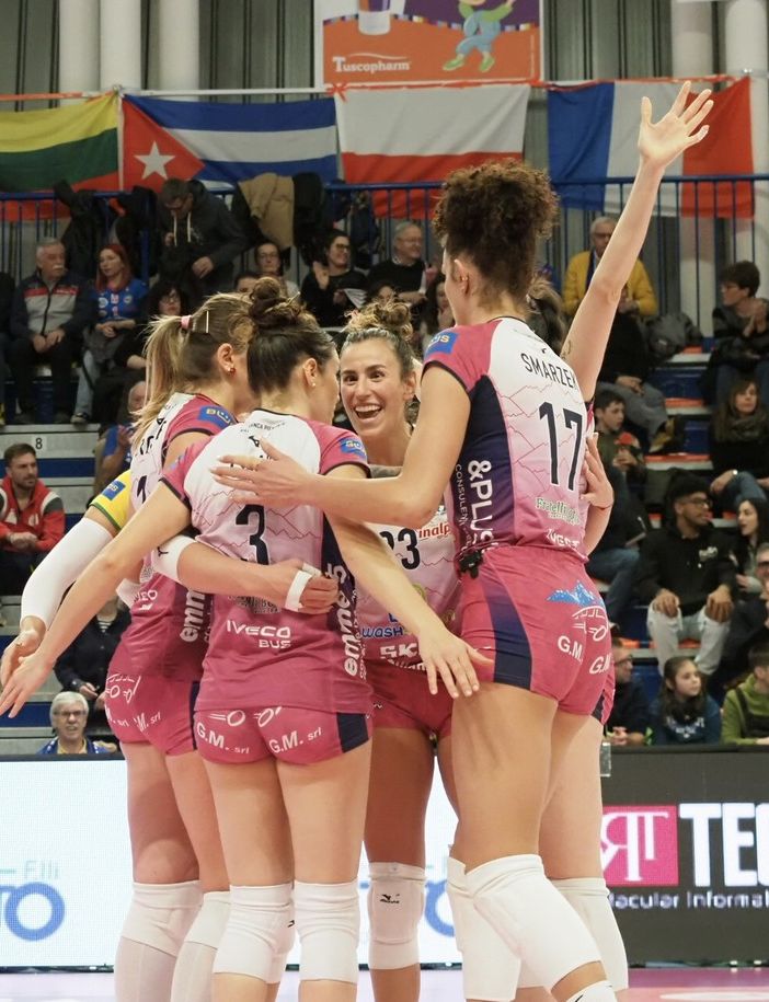 Le pinelle festeggiano (foto di Christian Bosio)