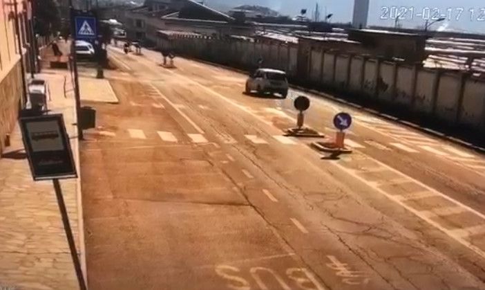 Video telecamera incidente mortale a Villar Perosa