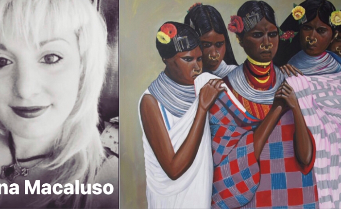 Fabiana Macaluso artista internazionale partecipa alla mostra della galleria Falzone Arte Contemporanea di Milano