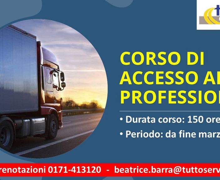 Autotrasporto: corso accesso alla professione