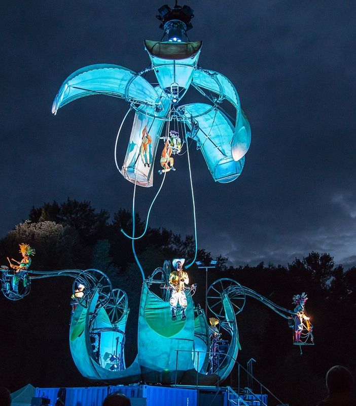 Circo contemporaneo all'aperto