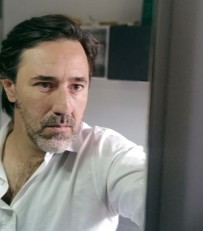 Fabrizio Odetto, autore del libro e presente alla manifestazione con la sua interpretazione