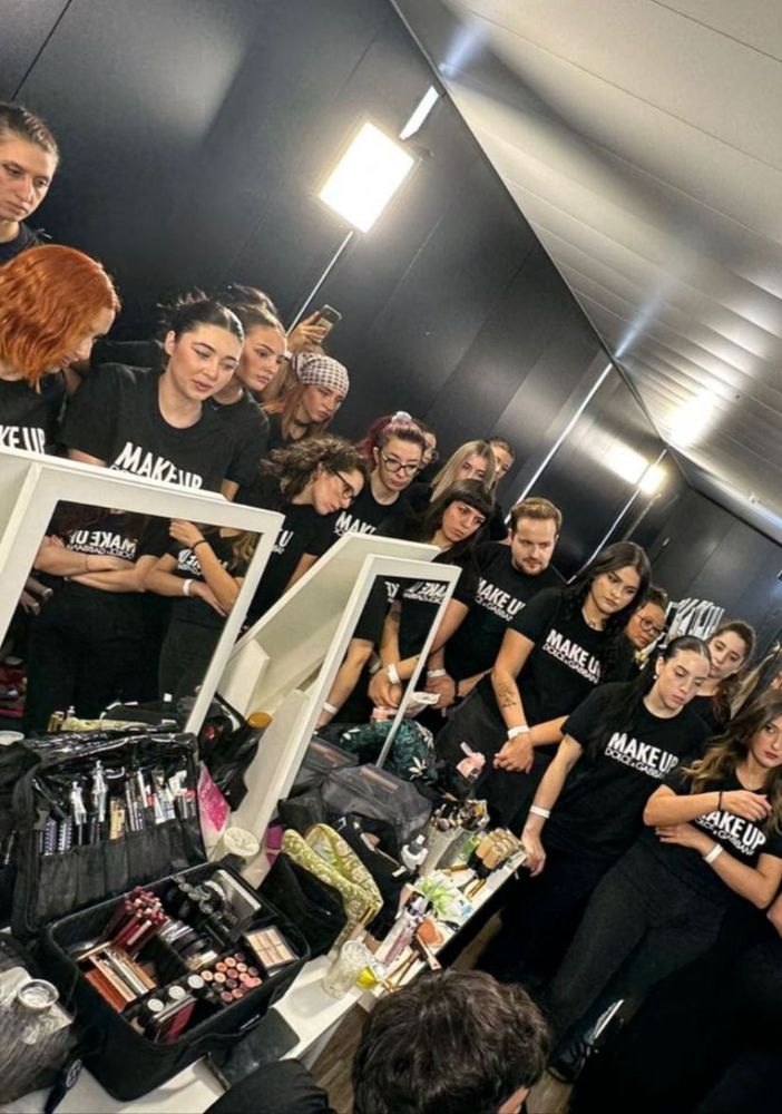 Milano Fashion Week, sfilata di Dolce &amp; Gabbana con Blanco