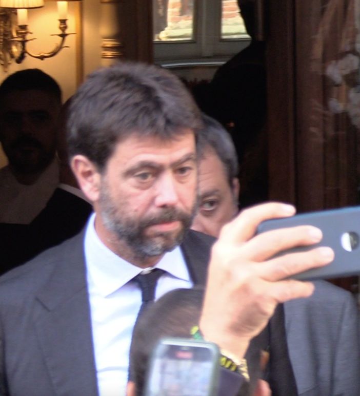 L'ex presidente della Juventus, Andrea Agnelli