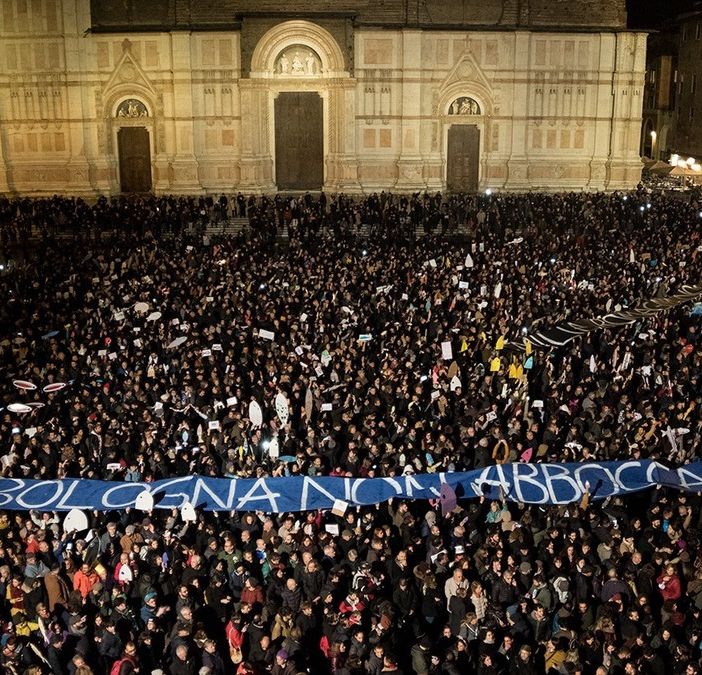 La manifestazione bolognese