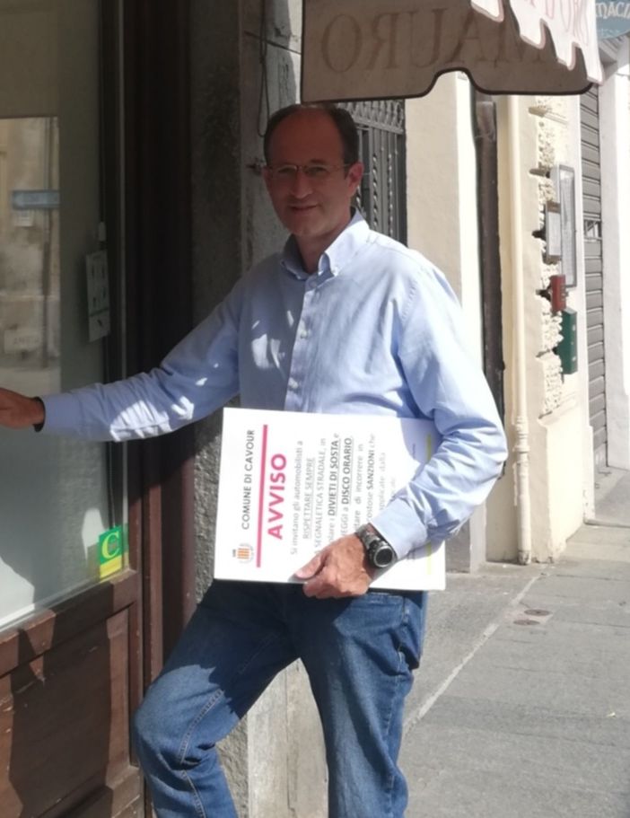 Il Comune di Cavour avvisa e controlla gli automobilisti indisciplinati