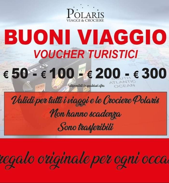 Per il compleanno? Un Buono Viaggi della Polaris