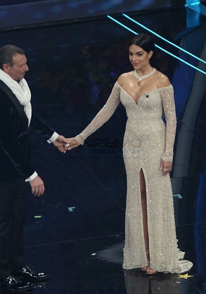 Sanremo, Georgina donerà il suo compenso all'ospedale Regina Margherita