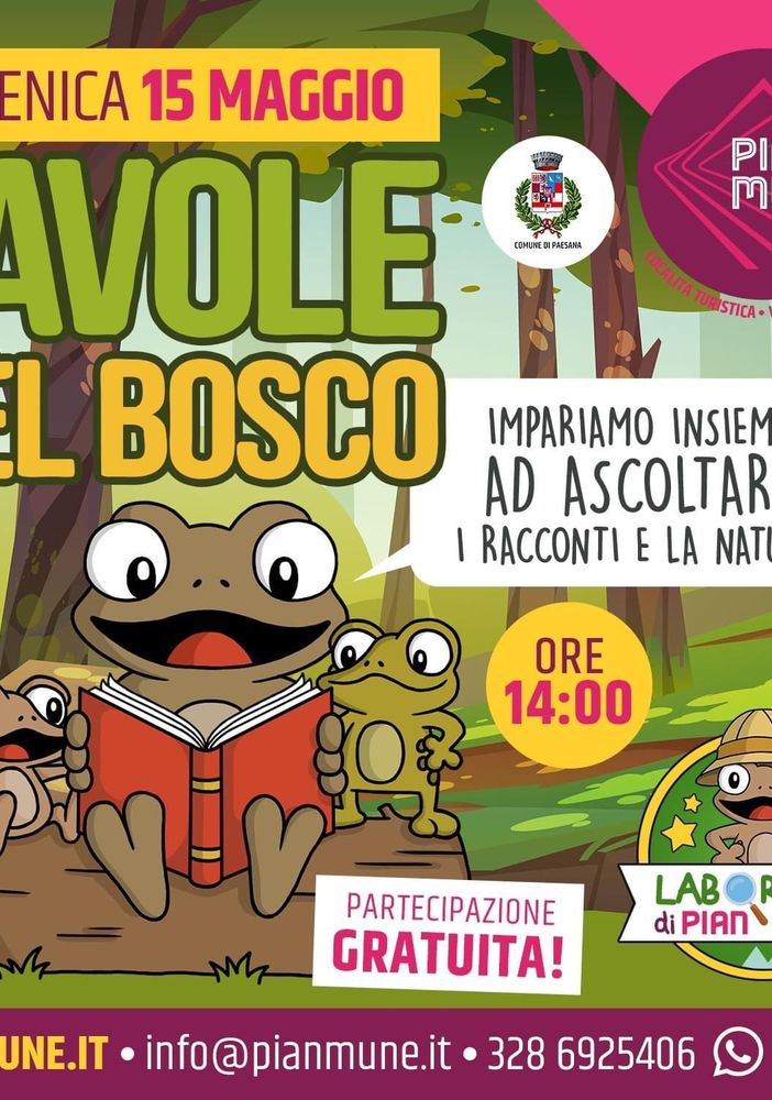 Pian Munè di Paesana: favole nel Bosco
