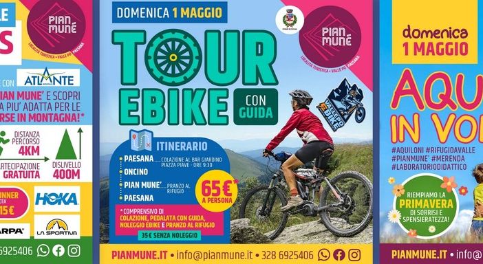 Pian Munè di Paesana: week end del 1 maggio ricco di eventi
