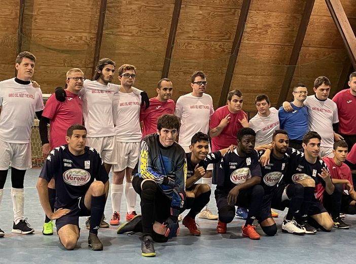 Atleti per il triangolare di Skf Meet the world