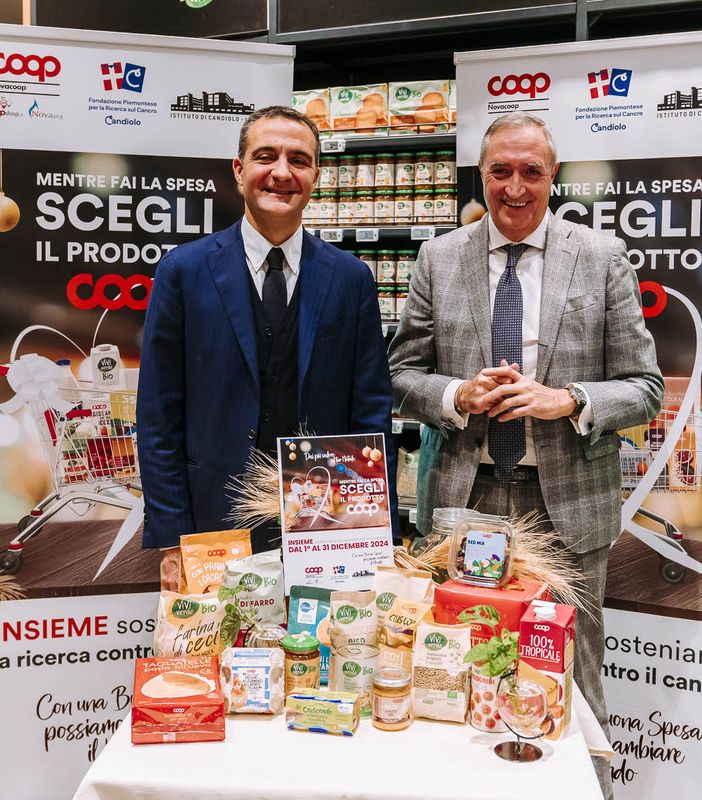 A dicembre fare la spesa aiuta a combattere il cancro: Nova Coop a sostegno dell'istituto di Candiolo
