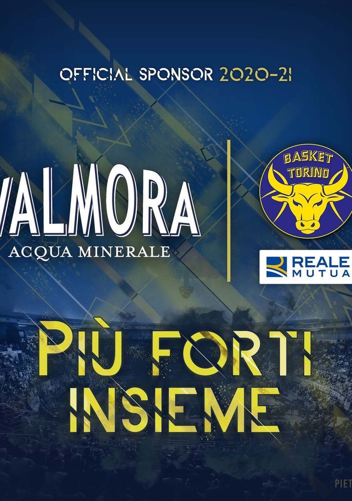 Valmora &quot;Official Sponsor&quot; della Reale Mutua Basket