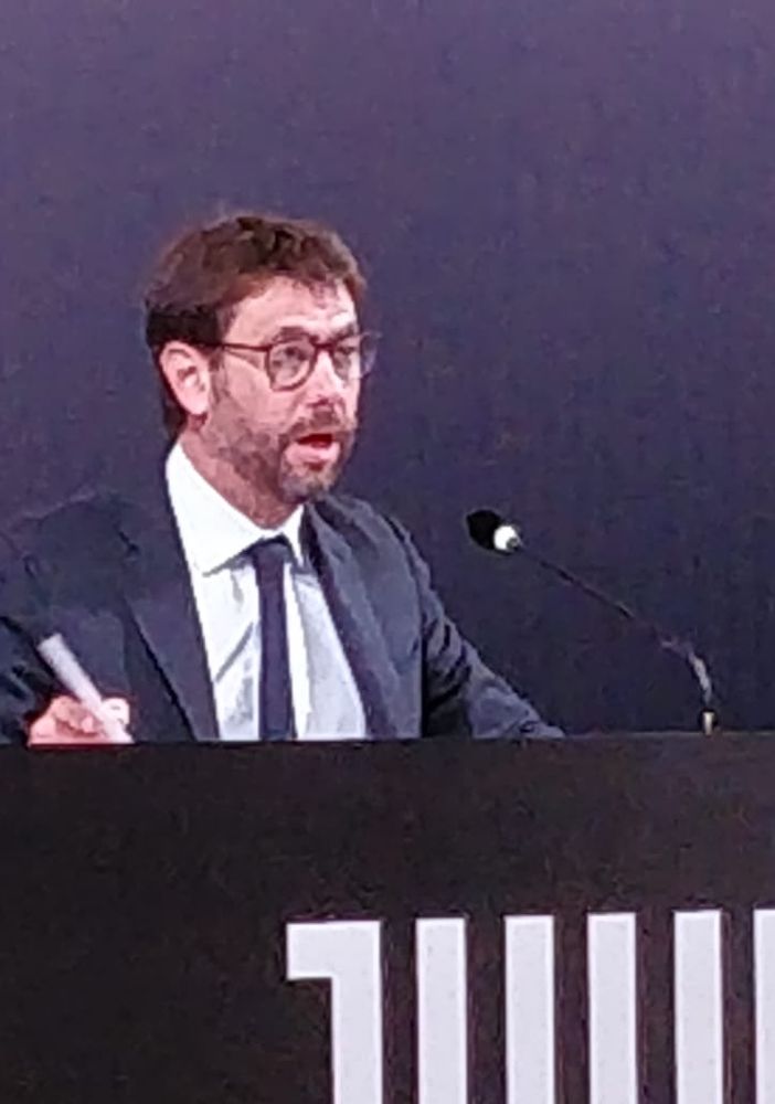 Juventus, Agnelli: &quot;Covid? Ringraziamo il protocollo che, per ora, ci permette di portare avanti la nostra attività&quot;