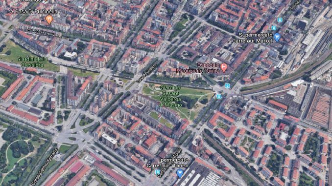 L'area della nuova stazione ferroviaria Zappata, fra Crocetta e Santa Rita. Immagine RFI