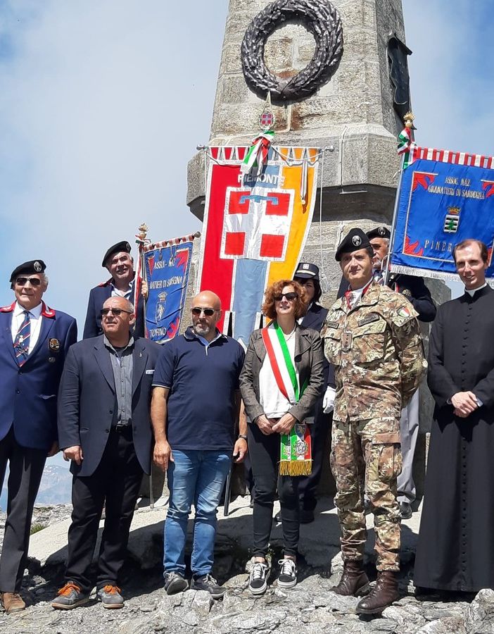 celebrazione storica al colle dell'Assietta