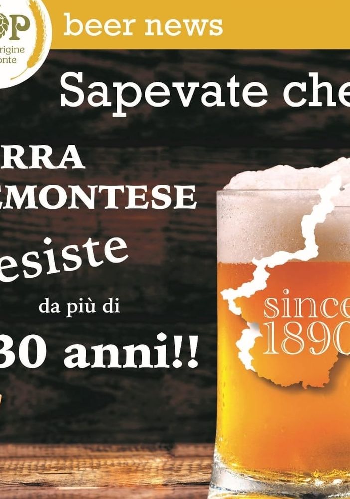 La birra piemontese esiste da oltre 130 anni!