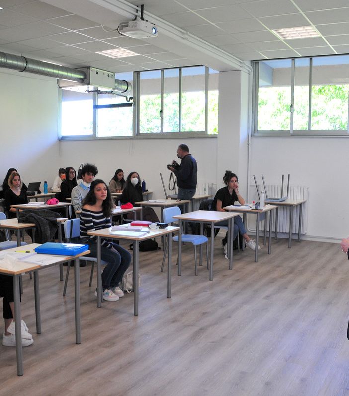 L'assessore Chiorino in un Its