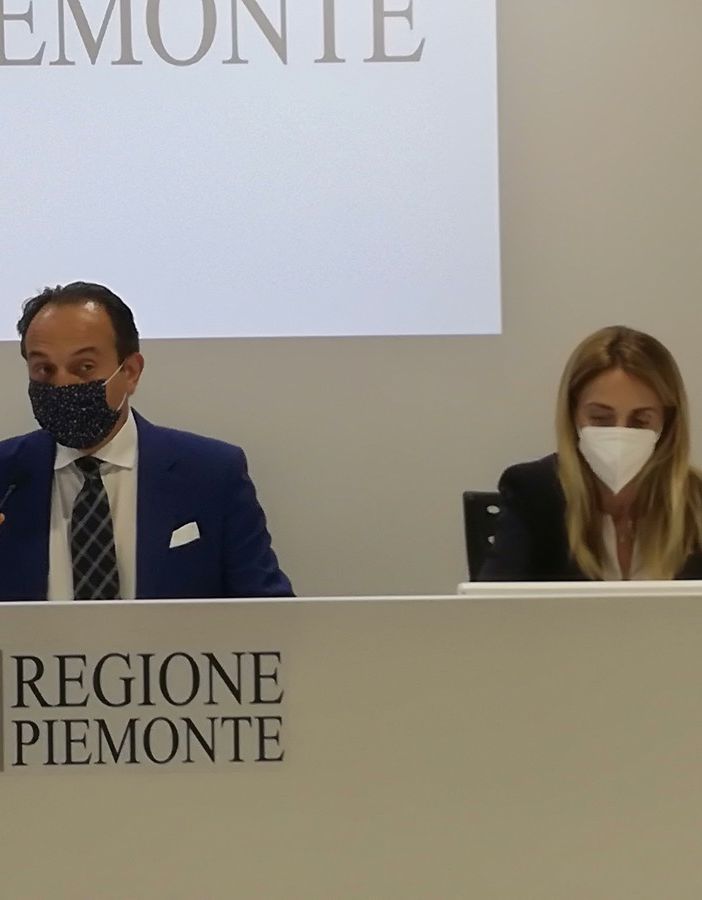 Alberto Cirio ed Elena Chiorino