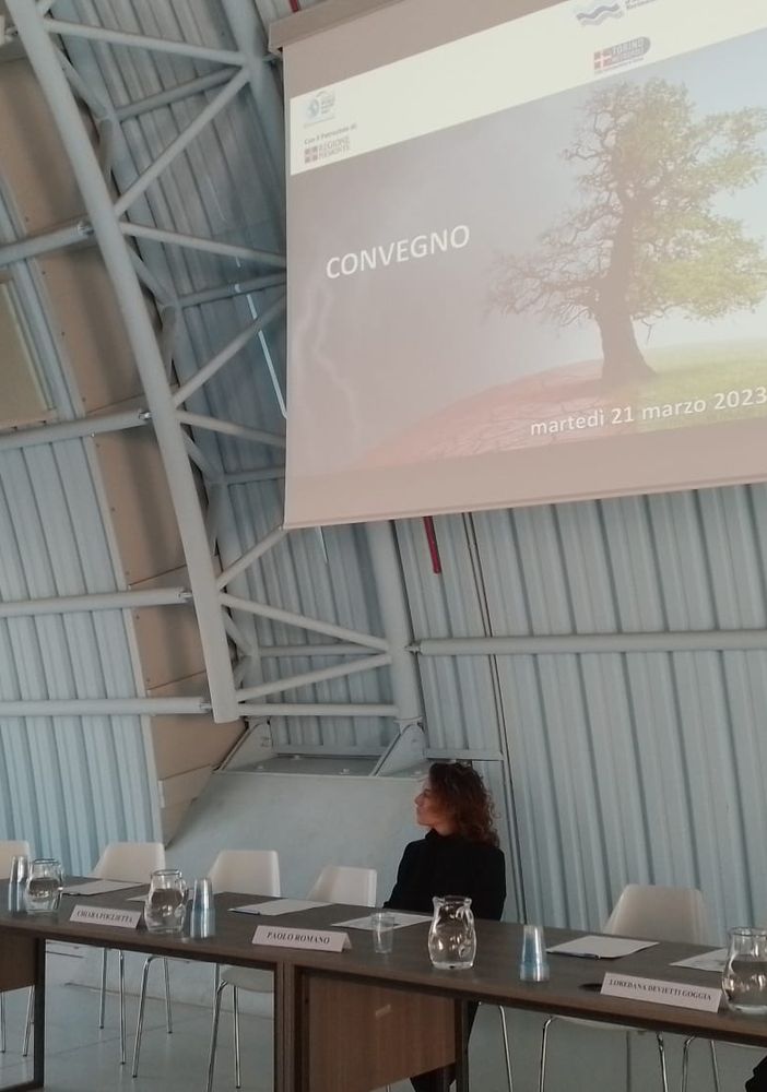 allarme siccità e foto convegno