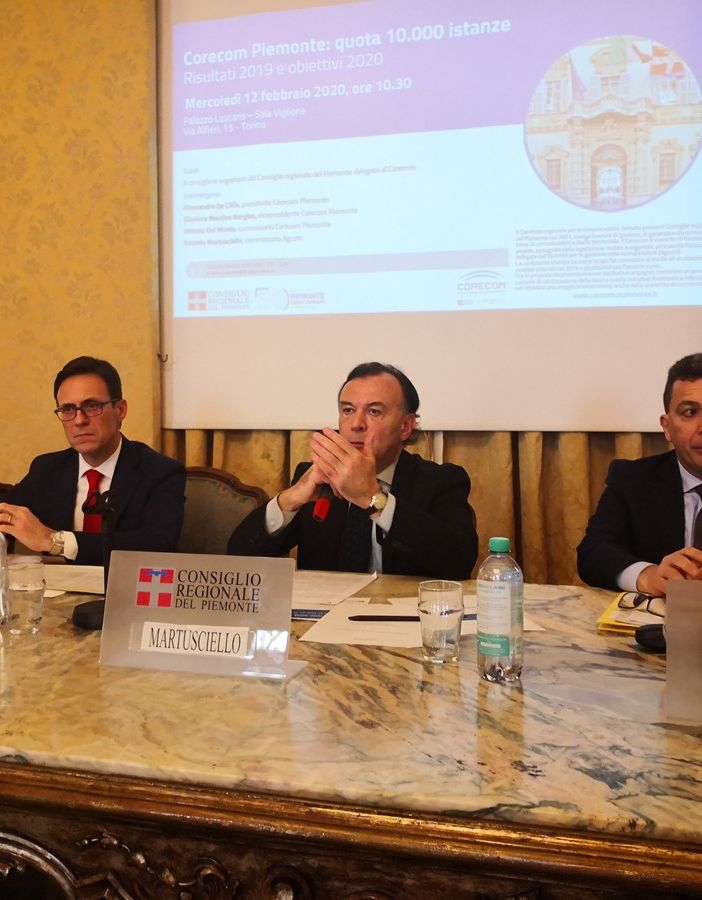 Oltre diecimila contenziosi con gli operatori telefonici: nel 2019 Corecom Piemonte fa restituire 3 milioni di euro ai cittadini