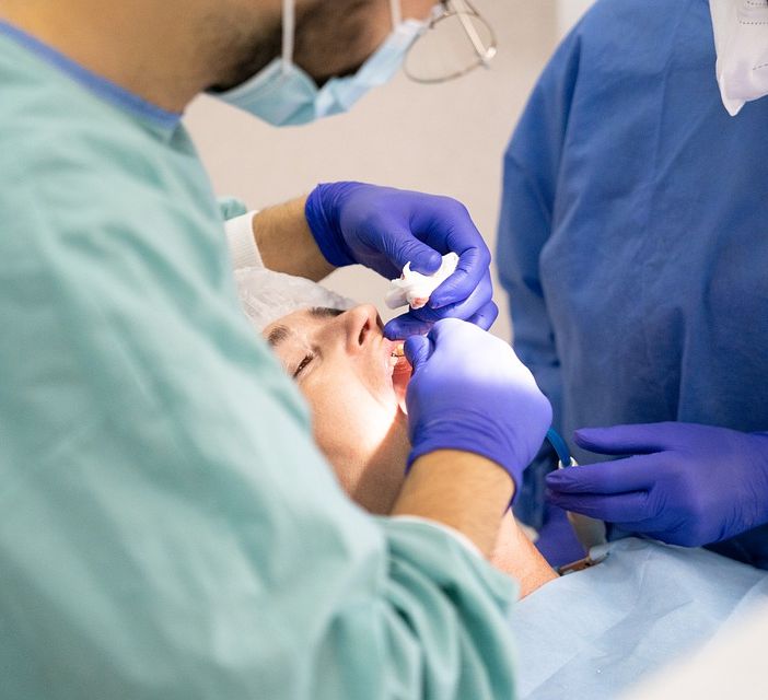 dentista all'opera