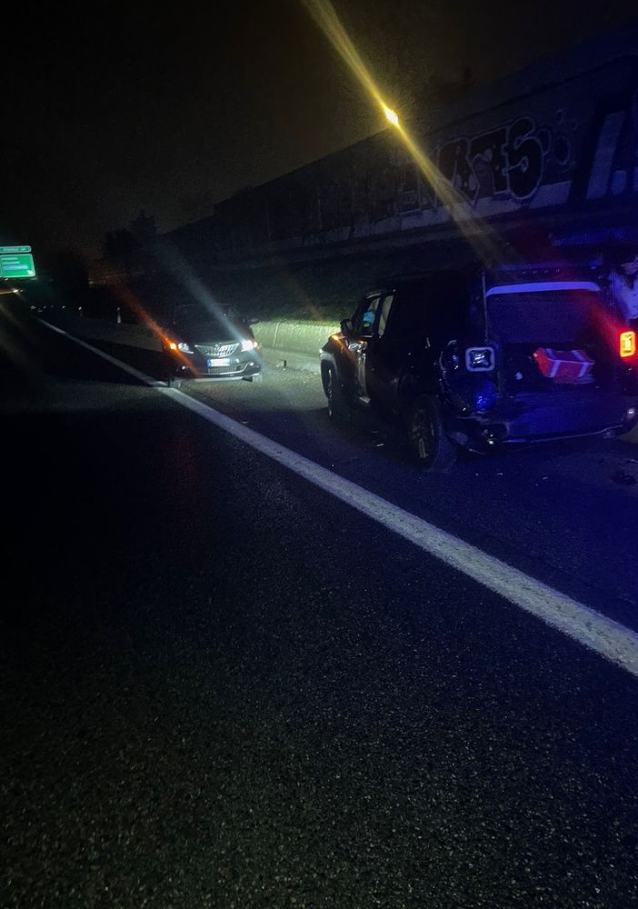 incidente in tangenziale
