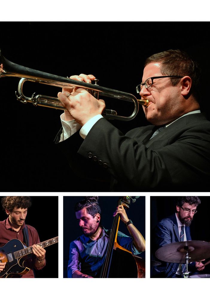 Jim Rotondi Italian Quartet sul palco dell'Osteria Rabezzana