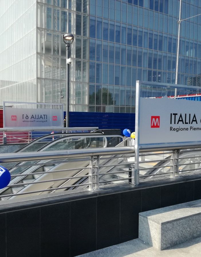 L'inaugurazione della nuova fermata Bengasi della metropolitana