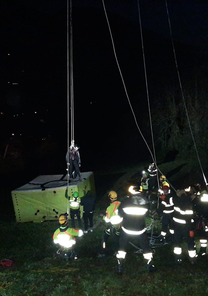 vigili del fuoco di pinasca