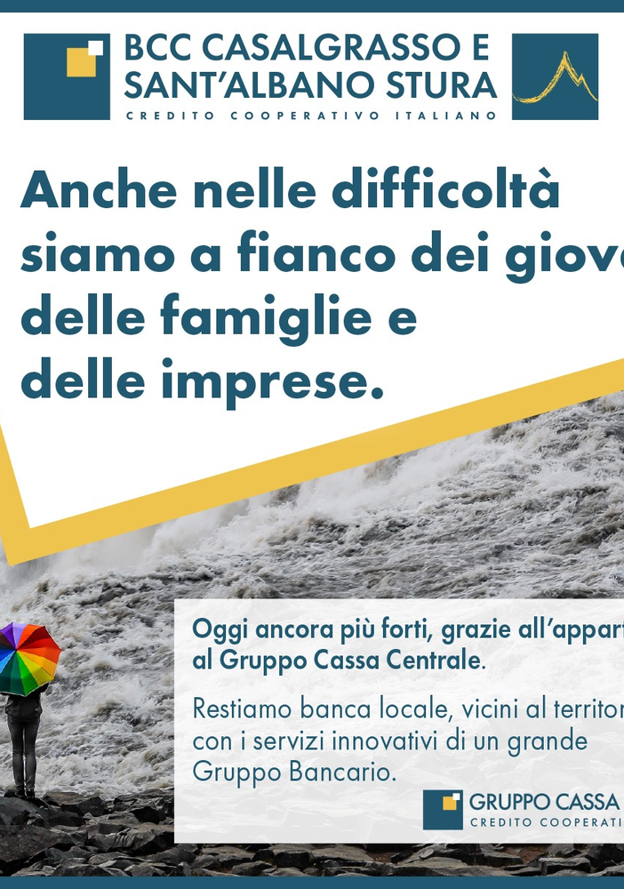 Utile, patrimonio Cet1 aumentano: i dati della BCC di Casalgrasso e Sant’Albano Stura in crescita