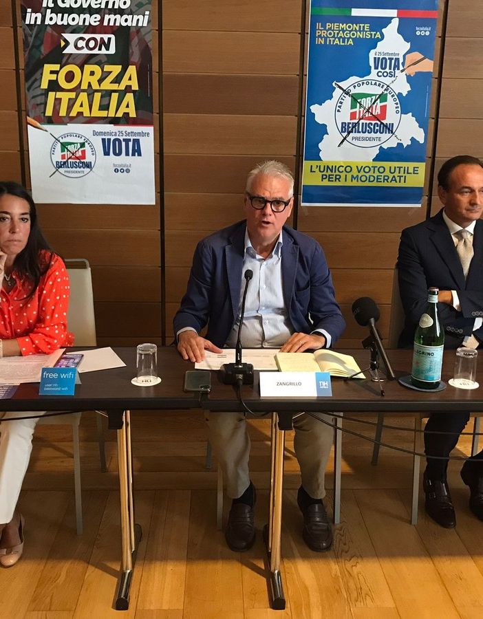 candidati forza italia e cirio