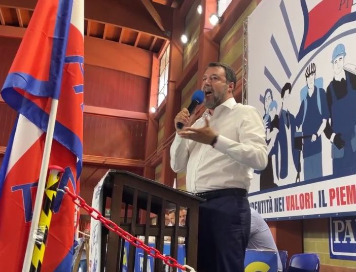 salvini a chivasso 25 giugno 2023
