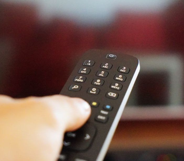 telecomando della tv