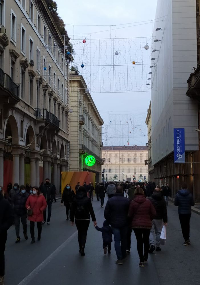 L'Epifania la zona rossa si porta via, ma Torino si ritrova in un giallo &quot;rinforzato&quot;