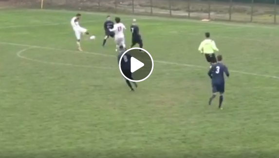 VIDEOGOL - Eccellenza: la splendida rete di Viglione del Centallo contro il Pinerolo