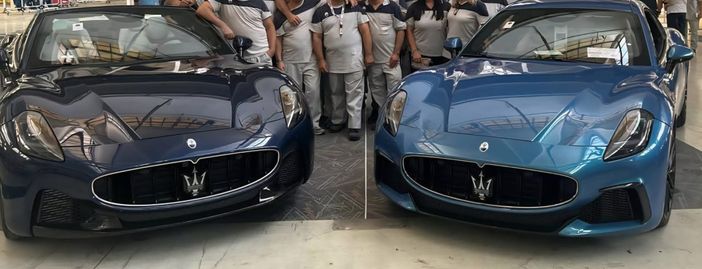 Ultimi esemplari di Maserati prodotti a Mirafiori nella giornata di oggi Ultimi esemplari di Maserati prodotti a Mirafiori nella giornata di oggi