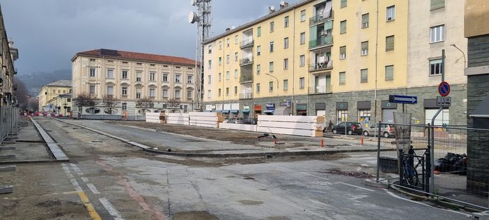 Il cantiere di piazza Roma Il cantiere di piazza Roma
