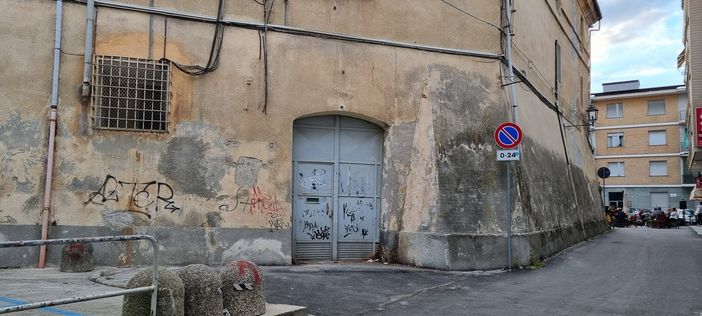 Uno scorcio dell’ex carcere di Pinerolo
