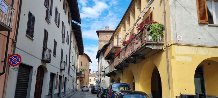 Uno scorcio di Vigone Uno scorcio di Vigone