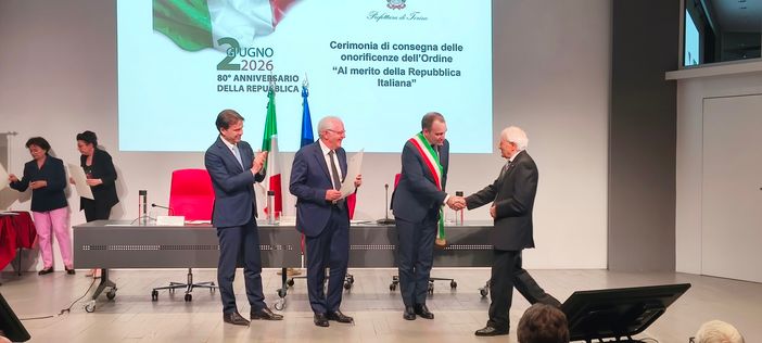 Onorificenze al Merito della Repubblica, un momento della premiazione