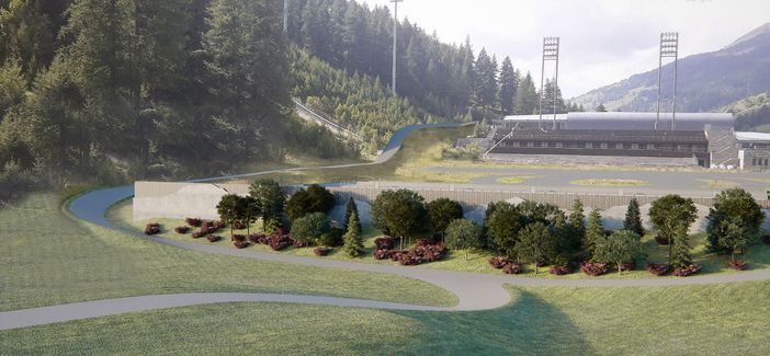 Un rendering del progetto Un rendering del progetto