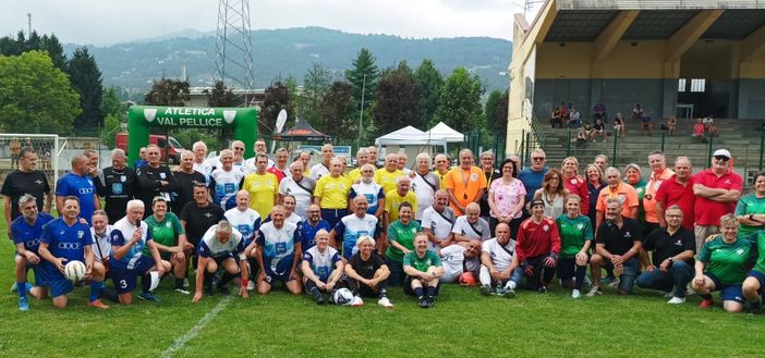 Il torneo di Walking Football di Luserna San Giovanni premia anche la ricerca contro il cancro