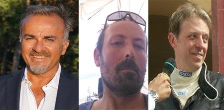 Da sinistra Revel Nutini, Giordan e Vallino