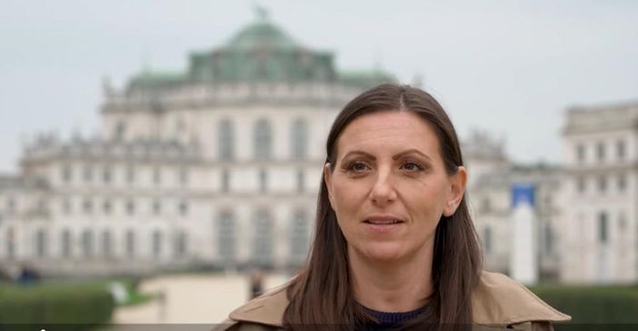 La consigliera regionale di AVS Valentina Cera a Stupinigi