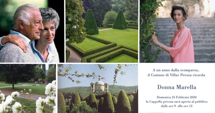 In ricordo di Donna Marella, si aprono le porte della cappella privata degli Agnelli a Villar Perosa