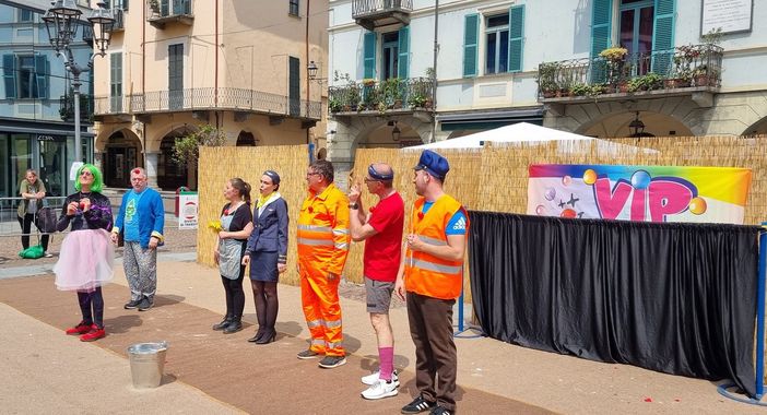 Una delle gag dello scorso anno Una delle gag dello scorso anno